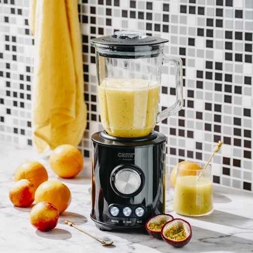 Blenderis - titāna asmeņi - 1.5L stikla krūze