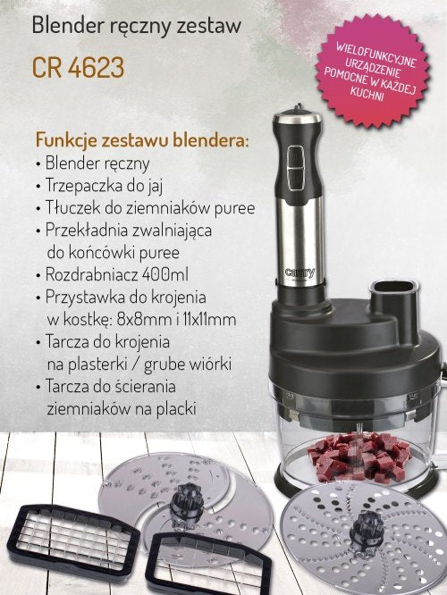 Camry blenderis hand 1600W komplekts