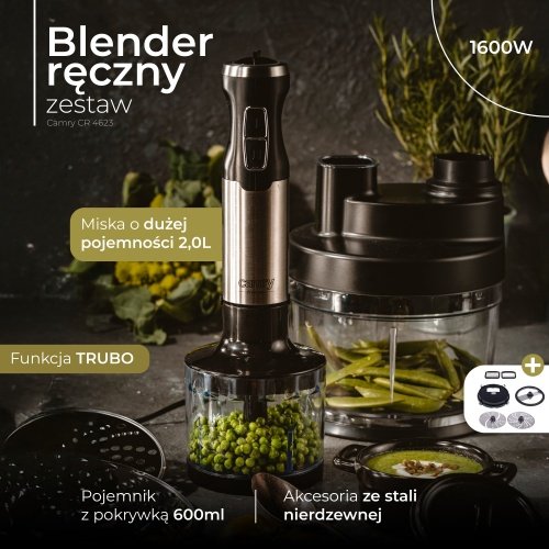 Camry blenderis hand 1600W komplekts