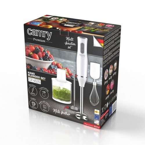 Camry blenderis - komplekts ar piena putotāju