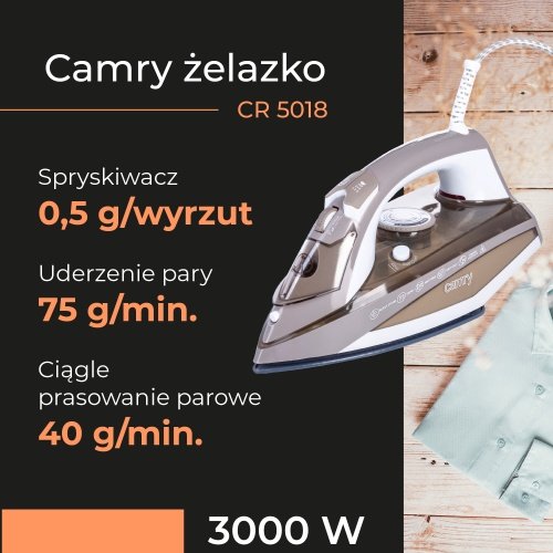 Camry gludeklis keramikas 3000 W