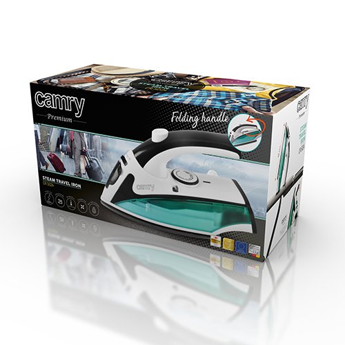 Gludeklis ceļojumu 1500W tvaika