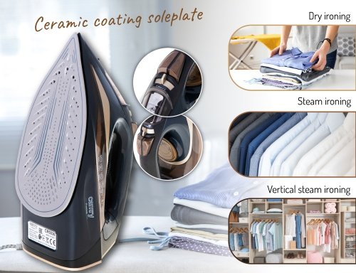 Tvaika gludeklis 3400W