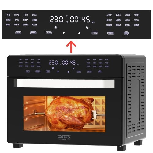 Multifunction aerogrils cepeškrāsns 30L, 2200W, konvekcijas, 24 Auto programmas