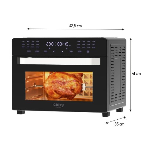Multifunction aerogrils cepeškrāsns 30L, 2200W, konvekcijas, 24 Auto programmas
