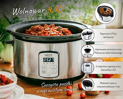 Lēngaitas katls 4,7L LED