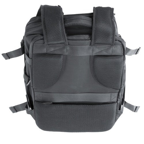 Rokas bagāžas mugursoma 40x20x30 cm, 24 l mugursoma darījumiem un ceļojumiem, 3 nodalījumi, 11 kabatas, piemērota 17 collu klēpjdatoram