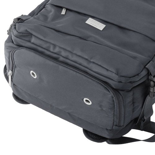 Rokas bagāžas mugursoma 40x20x30 cm, 24 l mugursoma darījumiem un ceļojumiem, 3 nodalījumi, 11 kabatas, piemērota 17 collu klēpjdatoram
