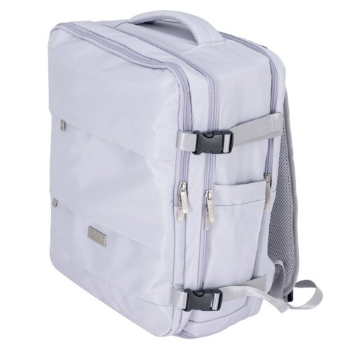 Rokas bagāžas mugursoma 40x20x30 cm, 24 l mugursoma darījumiem un ceļojumiem, 3 nodalījumi, 11 kabatas, piemērota 17 collu klēpjdatoram