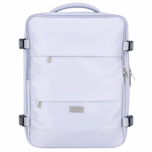 Rokas bagāžas mugursoma 40x20x30 cm, 24 l mugursoma darījumiem un ceļojumiem, 3 nodalījumi, 11 kabatas, piemērota 17 collu klēpjdatoram