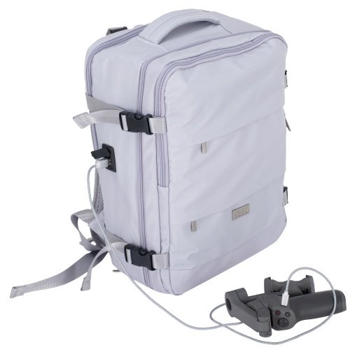Rokas bagāžas mugursoma 40x20x30 cm, 24 l mugursoma darījumiem un ceļojumiem, 3 nodalījumi, 11 kabatas, piemērota 17 collu klēpjdatoram