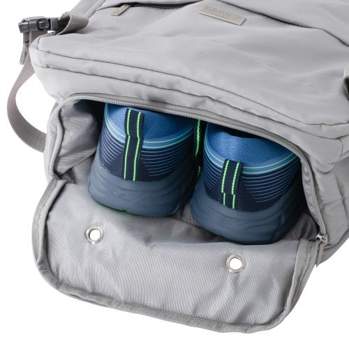 Rokas bagāžas mugursoma 40x20x30 cm, 24 l mugursoma darījumiem un ceļojumiem, 3 nodalījumi, 11 kabatas, piemērota 17 collu klēpjdatoram