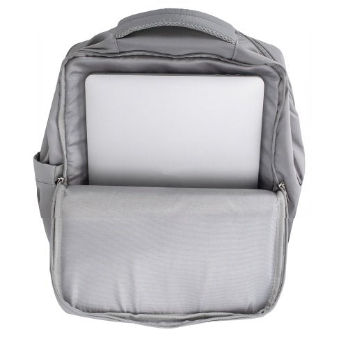 Rokas bagāžas mugursoma 40x20x30 cm, 24 l mugursoma darījumiem un ceļojumiem, 3 nodalījumi, 11 kabatas, piemērota 17 collu klēpjdatoram