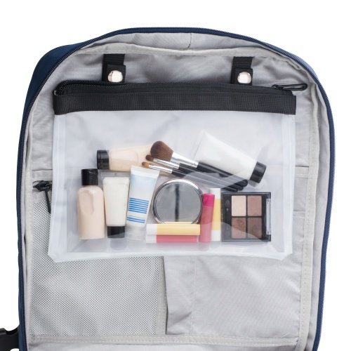 Rokas bagāžas mugursoma 40x20x30 cm, 24 l mugursoma darījumiem un ceļojumiem, 3 nodalījumi, 11 kabatas, piemērota 17 collu klēpjdatoram