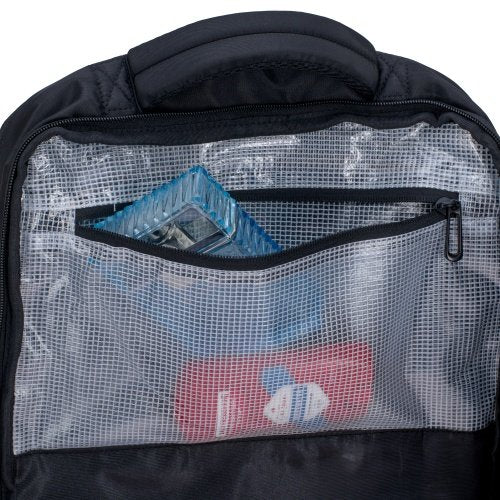Rokas bagāžas mugursoma 40x20x30 cm, 24 l mugursoma darījumiem un ceļojumiem, 3 nodalījumi, 13 kabatas, piemērota 15,6 collu klēpjdatoram