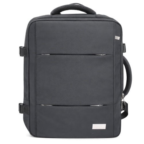 Rokas bagāžas mugursoma 40x20x30 cm, 24 l mugursoma darījumiem un ceļojumiem, 3 nodalījumi, 13 kabatas, piemērota 15,6 collu klēpjdatoram