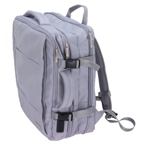 Rokas bagāžas mugursoma 40x20x30 cm, 24 l mugursoma darījumiem un ceļojumiem, 3 nodalījumi, 13 kabatas, piemērota 15,6 collu klēpjdatoram