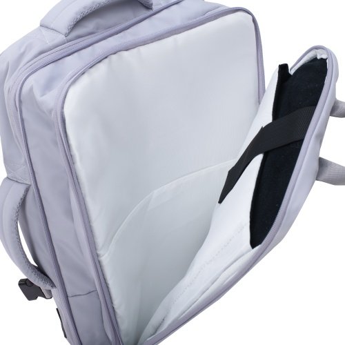 Rokas bagāžas mugursoma 40x20x30 cm, 24 l mugursoma darījumiem un ceļojumiem, 3 nodalījumi, 13 kabatas, piemērota 15,6 collu klēpjdatoram