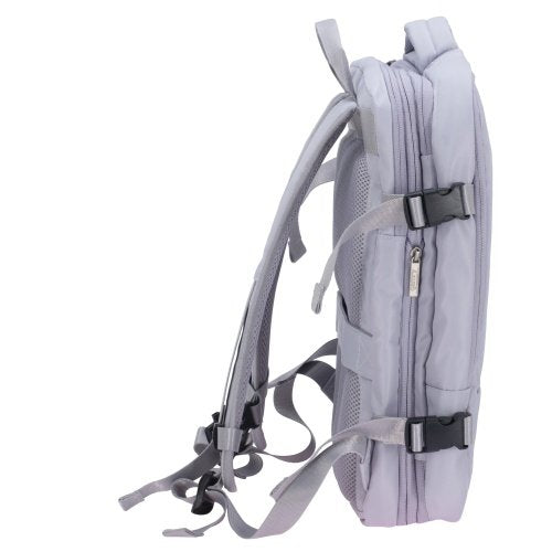 Rokas bagāžas mugursoma 40x20x30 cm, 24 l mugursoma darījumiem un ceļojumiem, 3 nodalījumi, 13 kabatas, piemērota 15,6 collu klēpjdatoram