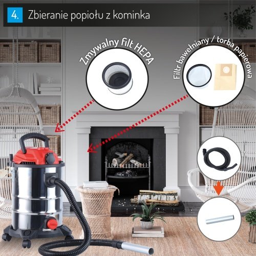 Profesionāls industriālais putekļsūcējs