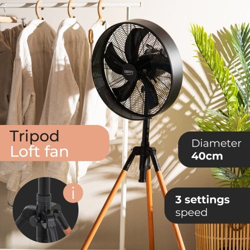 Camry ventilators trīskājis Loft 40cm / 16”