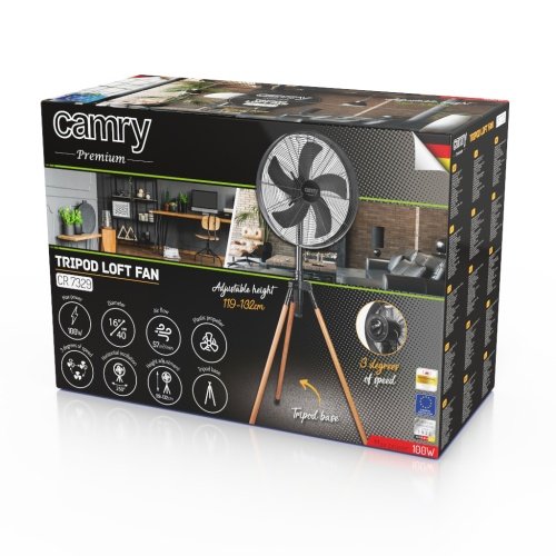 Camry ventilators trīskājis Loft 40cm / 16”