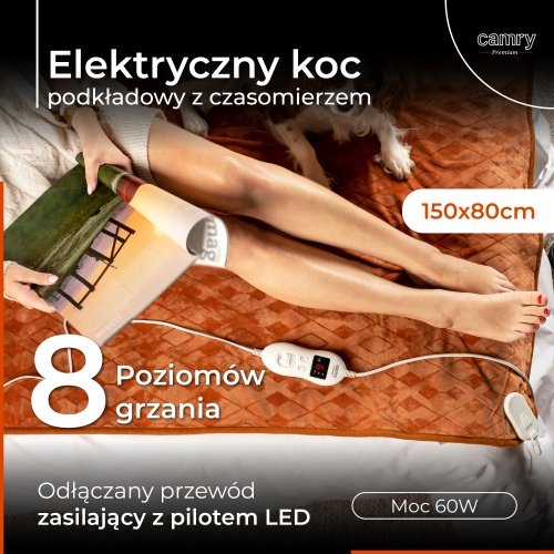 Elektriska sildošā sega ar taimeri