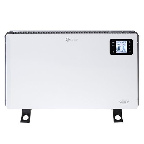 Konvekcijas ventilatora sildītājs LCD ar tālvadības pulti
