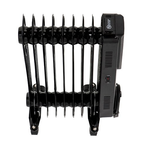 Eļļas LED radiators ar tālvadības pulti 9 ribas