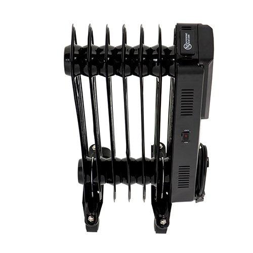 Eļļas LED radiators ar tālvadības pulti 7 ribas