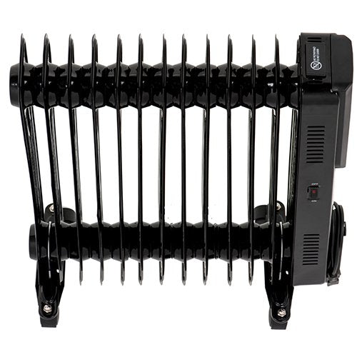 Eļļas LED radiators ar tālvadības pulti 13 ribas