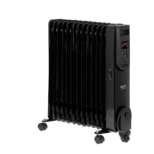 Eļļas LED radiators ar tālvadības pulti 13 ribas