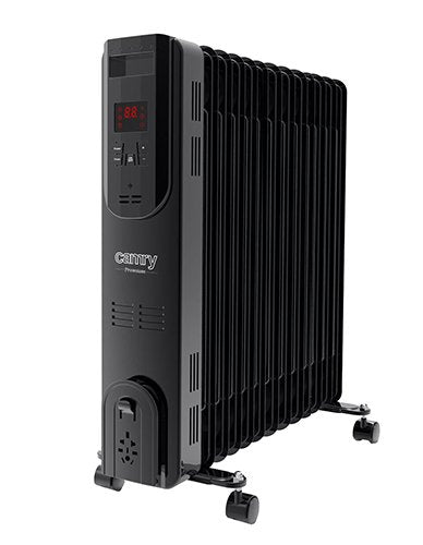 Eļļas LED radiators ar tālvadības pulti 13 ribas