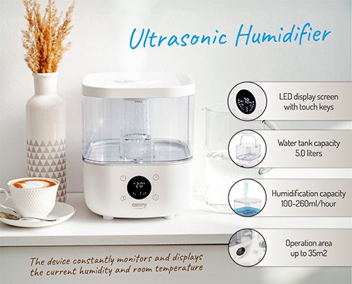 Ultrasonic gaisa mitrinātājs