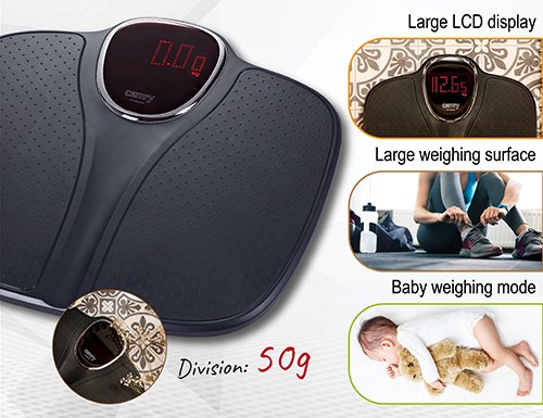 Camry svari ar mazuļu svēršanas režīmu 180kg