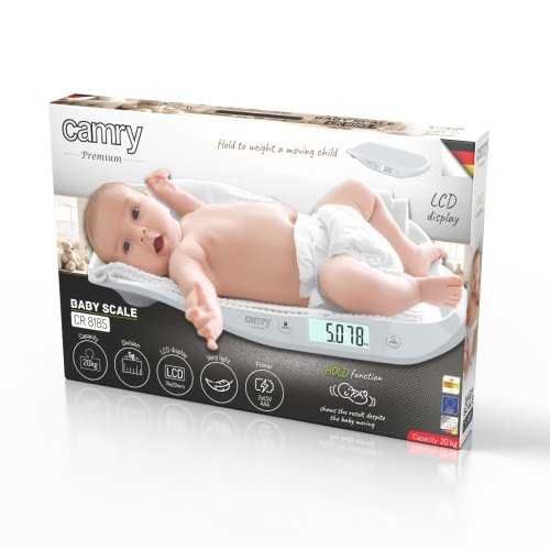 Camry svari Baby - 20kg - automātiska Hold funkcija