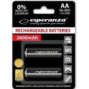 Esperanza EZA105 precharged HR6 2600 mAh Always Ready blistera iepakojumā 2 gab.