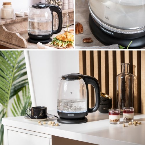 Tējkanna stikla 1,7 L