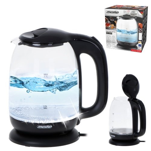 Tējkanna stikla 1,7 L