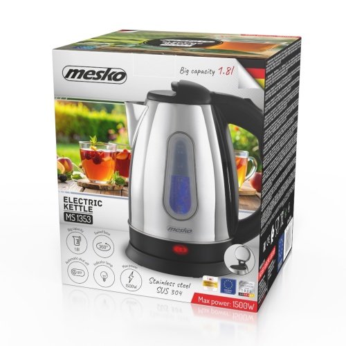 Mesko tējkanna metāla 1,8 L