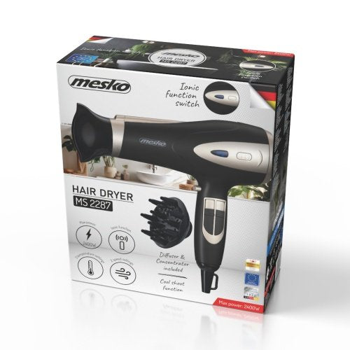 Mesko matu fēns ION - 2200W + difuzors