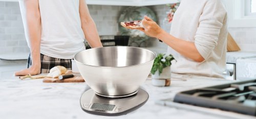 Mesko virtuves svari ar trauku 2L