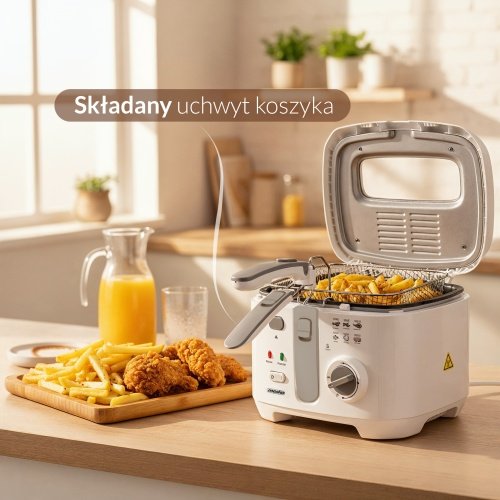 Fritieris ar dziļu tvertni, 2,5 l