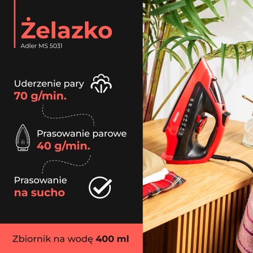 Mesko gludeklis keramikas 3000 W