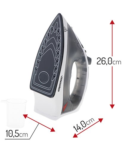 Tvaika gludeklis 2800W