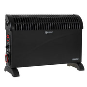 Konvekcijas sildītājs ar taimeri un turbo ventilatoru