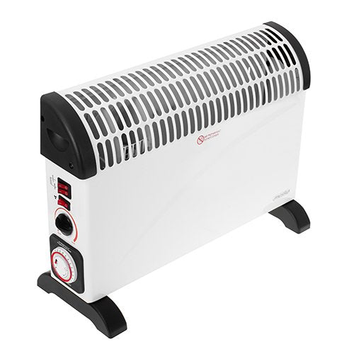 Konvekcijas sildītājs ar taimeri un turbo ventilatoru