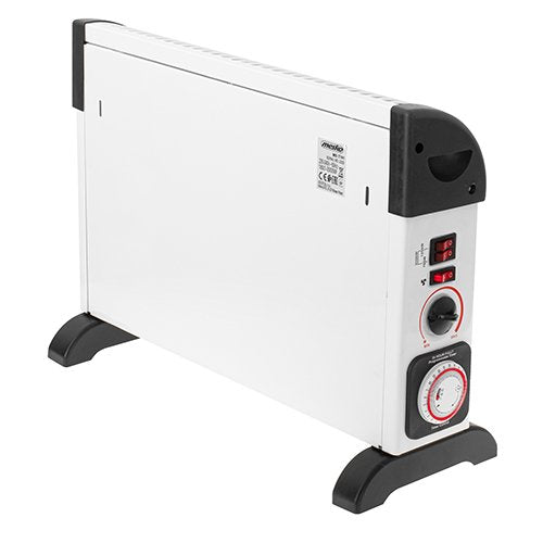 Konvekcijas sildītājs ar taimeri un turbo ventilatoru