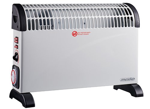 Konvekcijas sildītājs ar taimeri un turbo ventilatoru