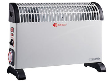 Konvekcijas sildītājs ar taimeri un turbo ventilatoru